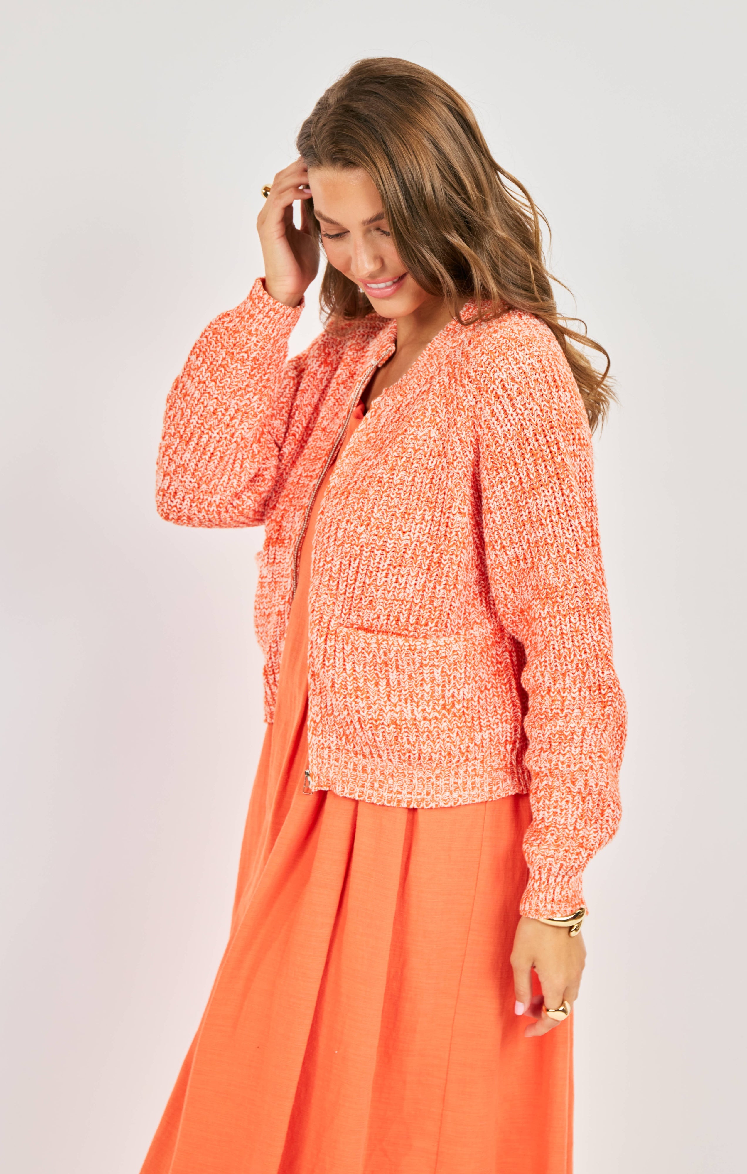 Weston Zip Up Sweater