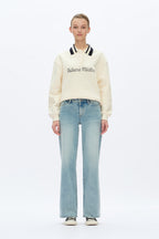 Mid Rise Wide Leg