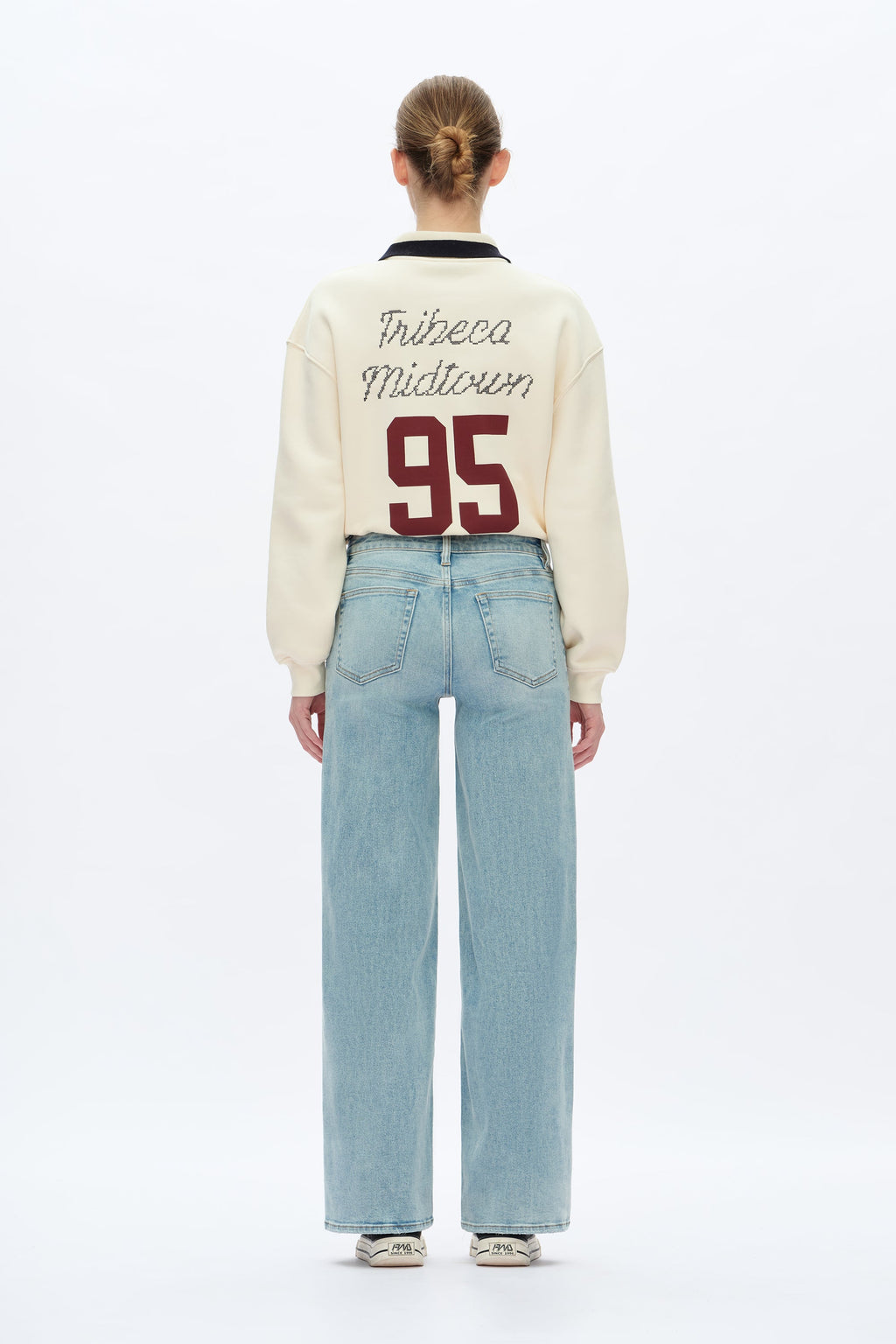 Mid Rise Wide Leg