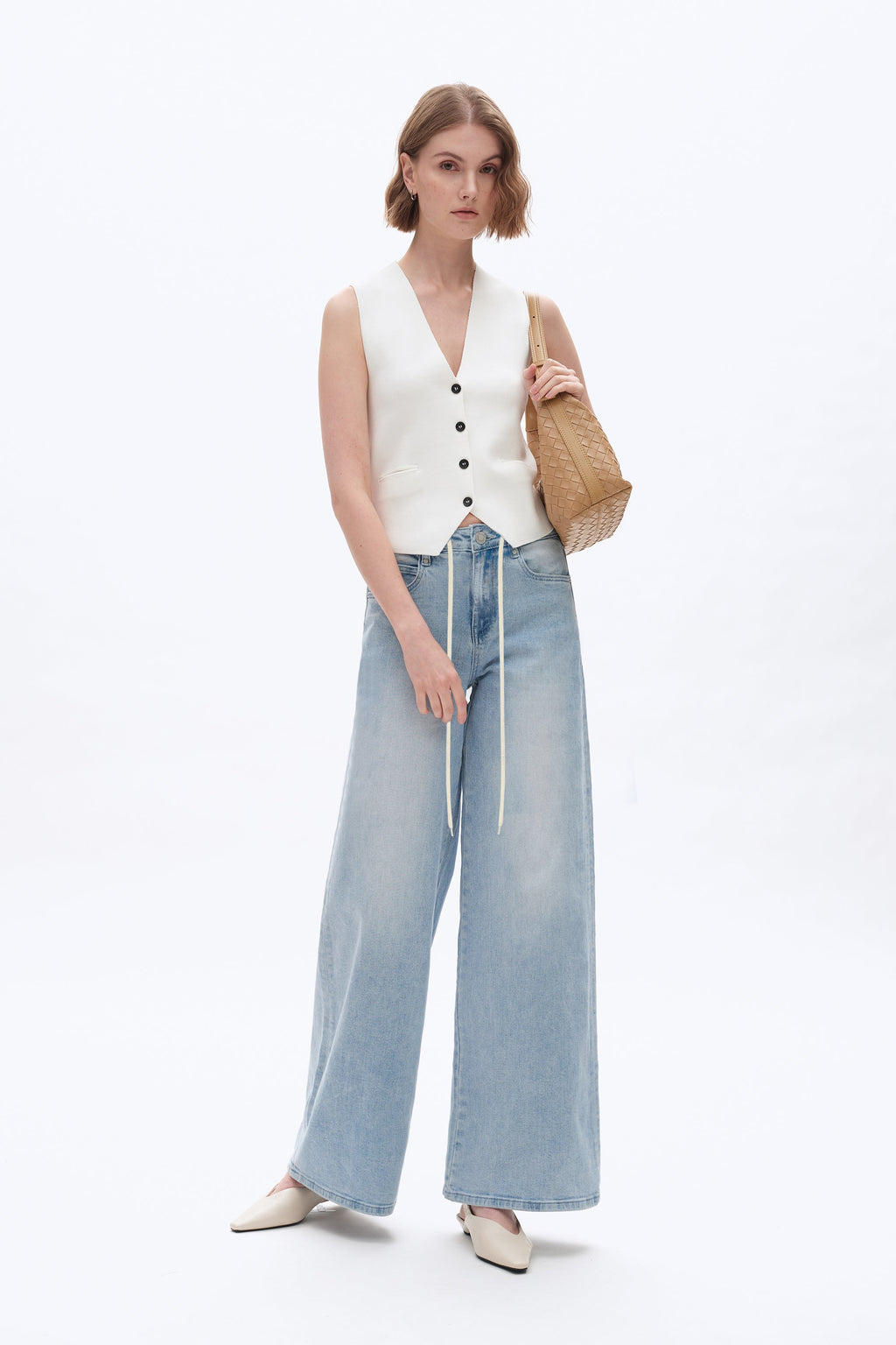 Highrise Drawstring Baggy
