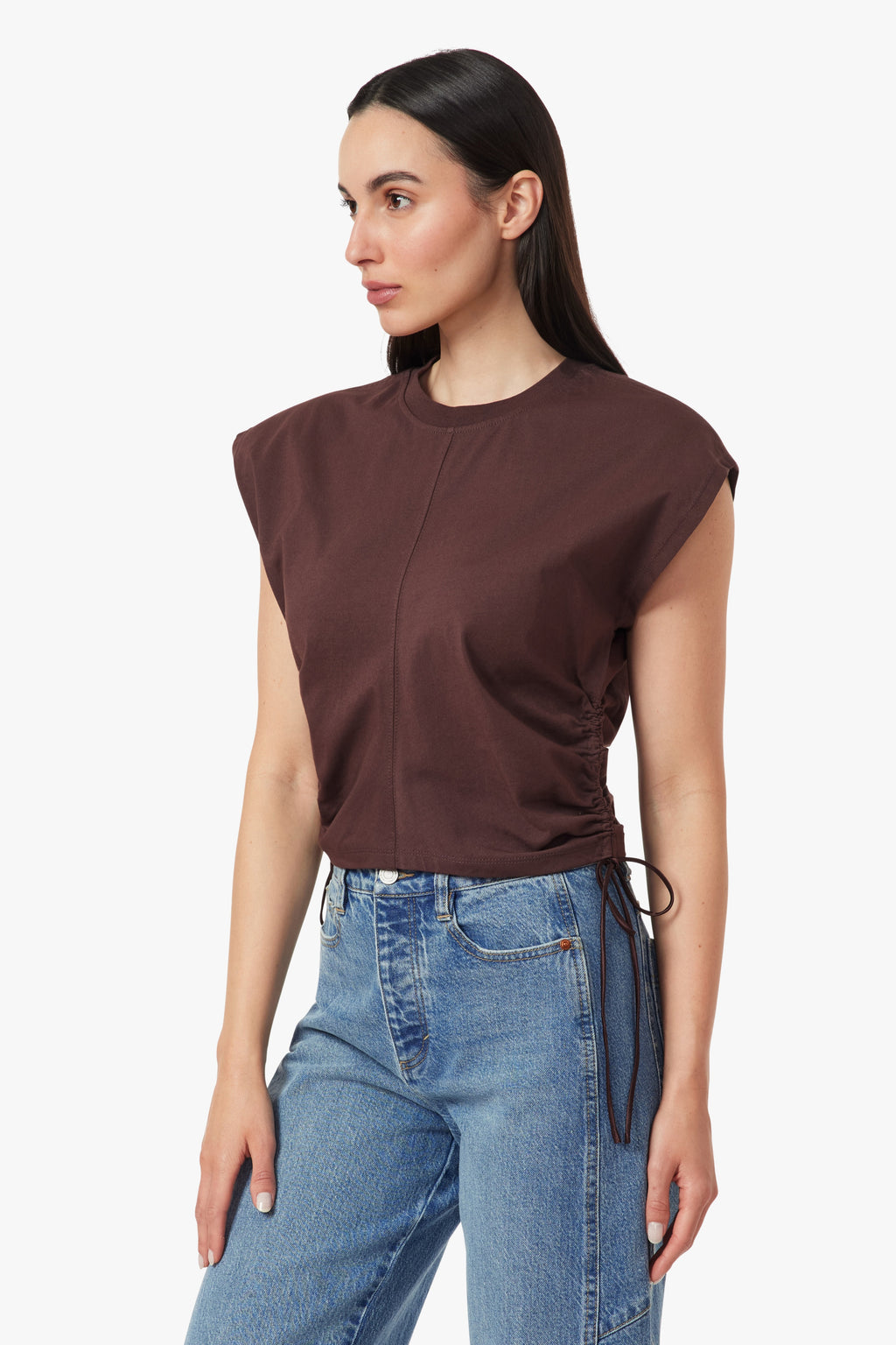 The Luna Top-Mocha