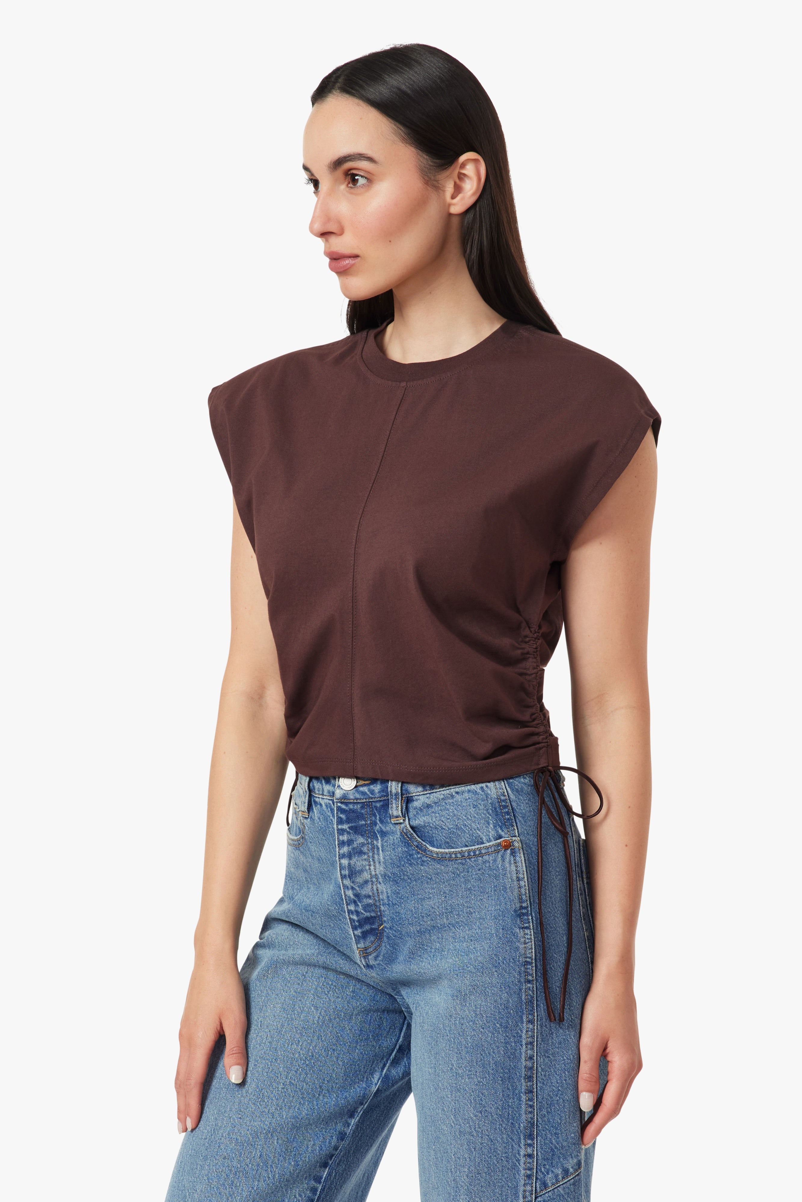 The Luna Top-Mocha