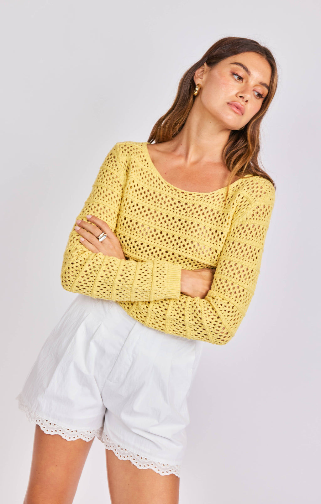 Jammin Cropped Sweater