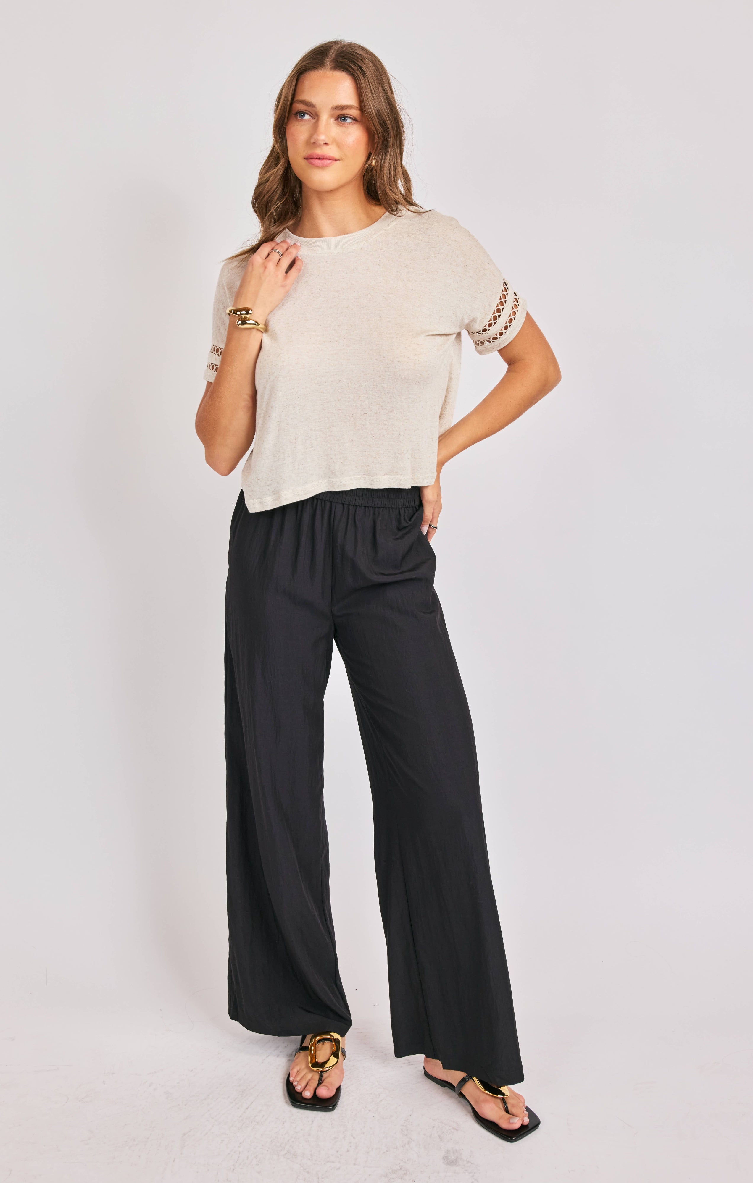 Sonora Sleeve Trim Tee