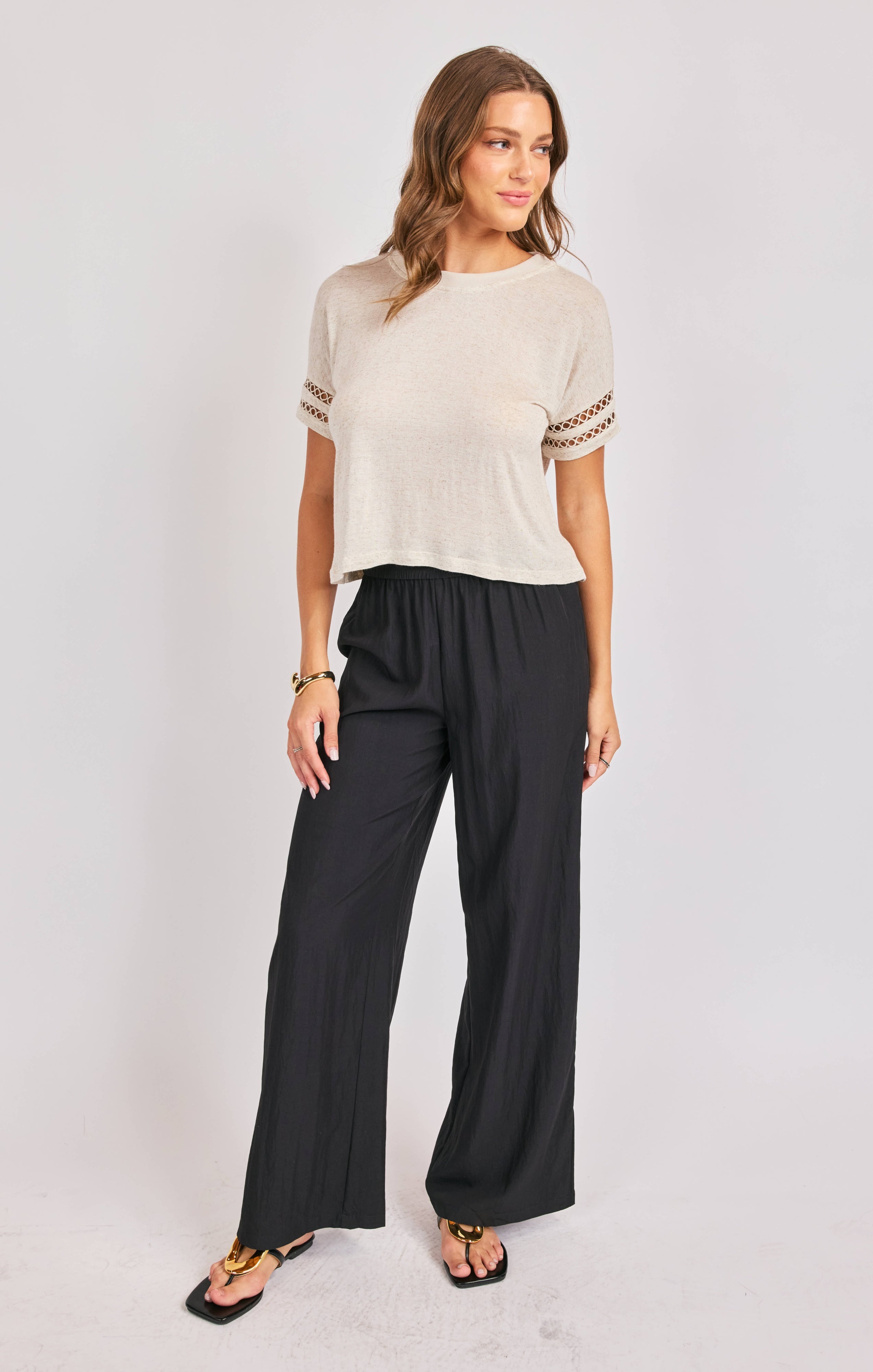 Sonora Sleeve Trim Tee