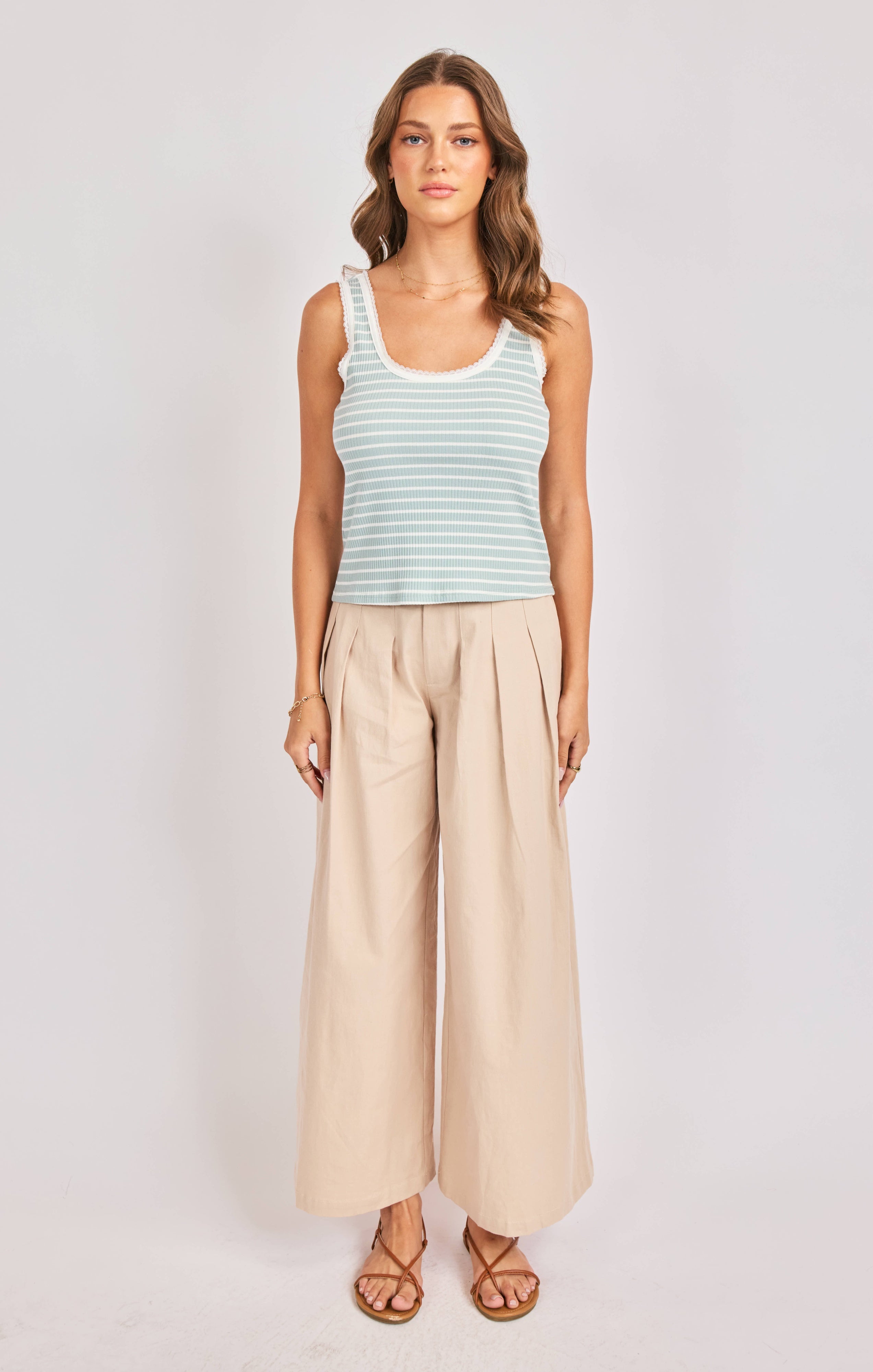 Deja Vu Stripe Tank