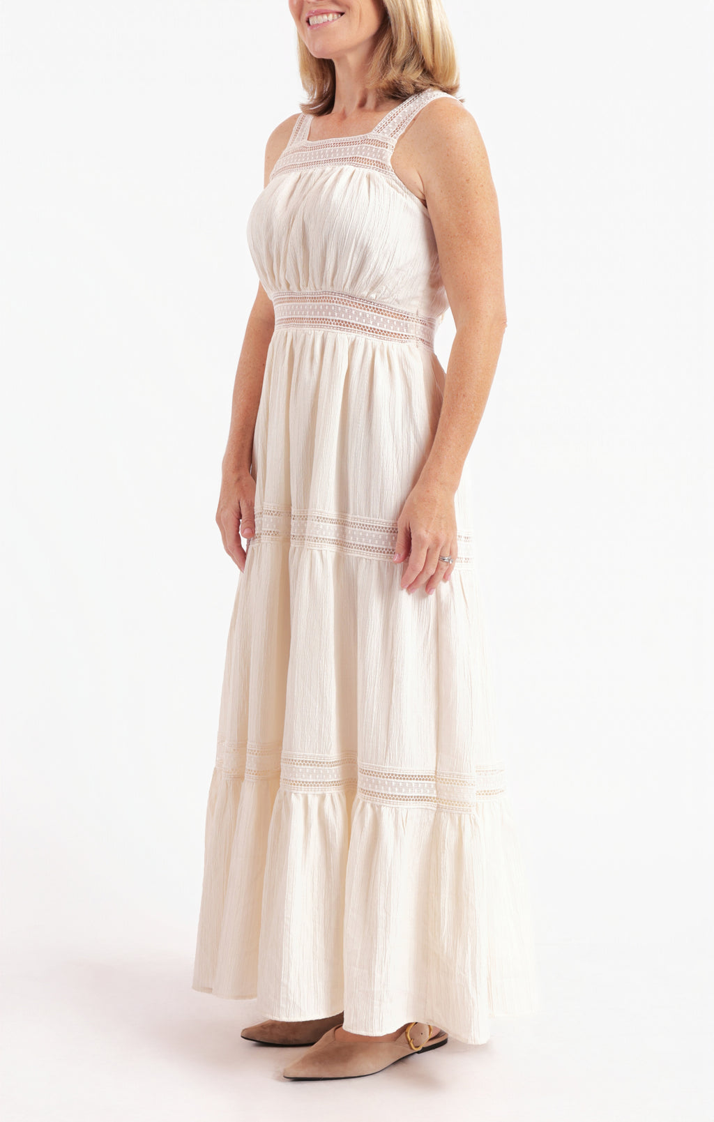 Fawn Tiered Maxi Dress