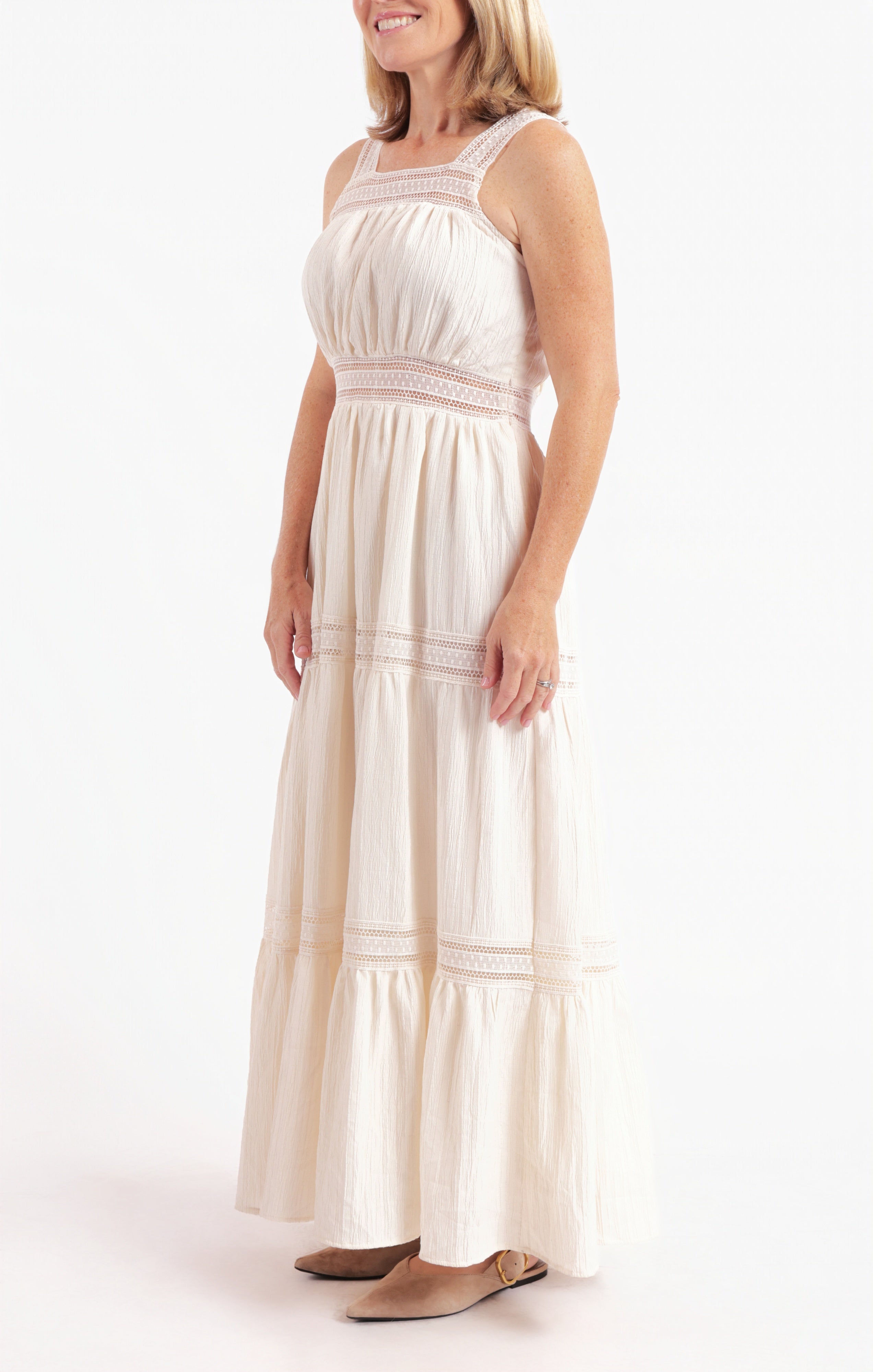 Fawn Tiered Maxi Dress