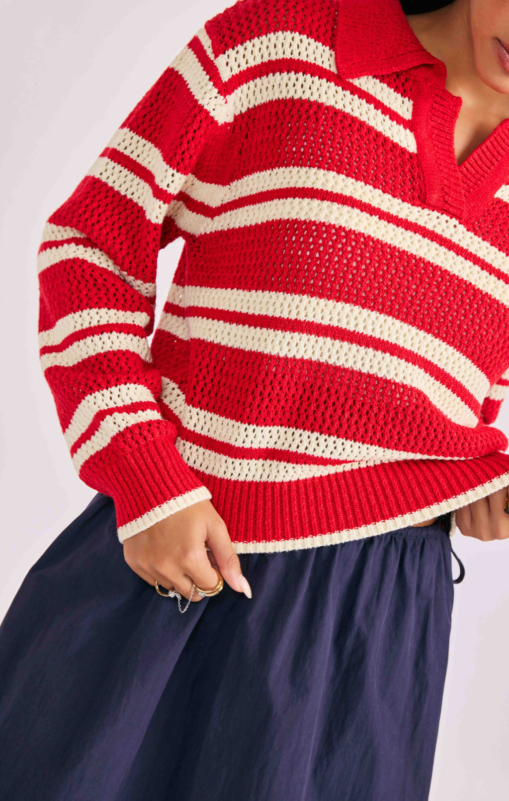 Caddie Collared Sweater