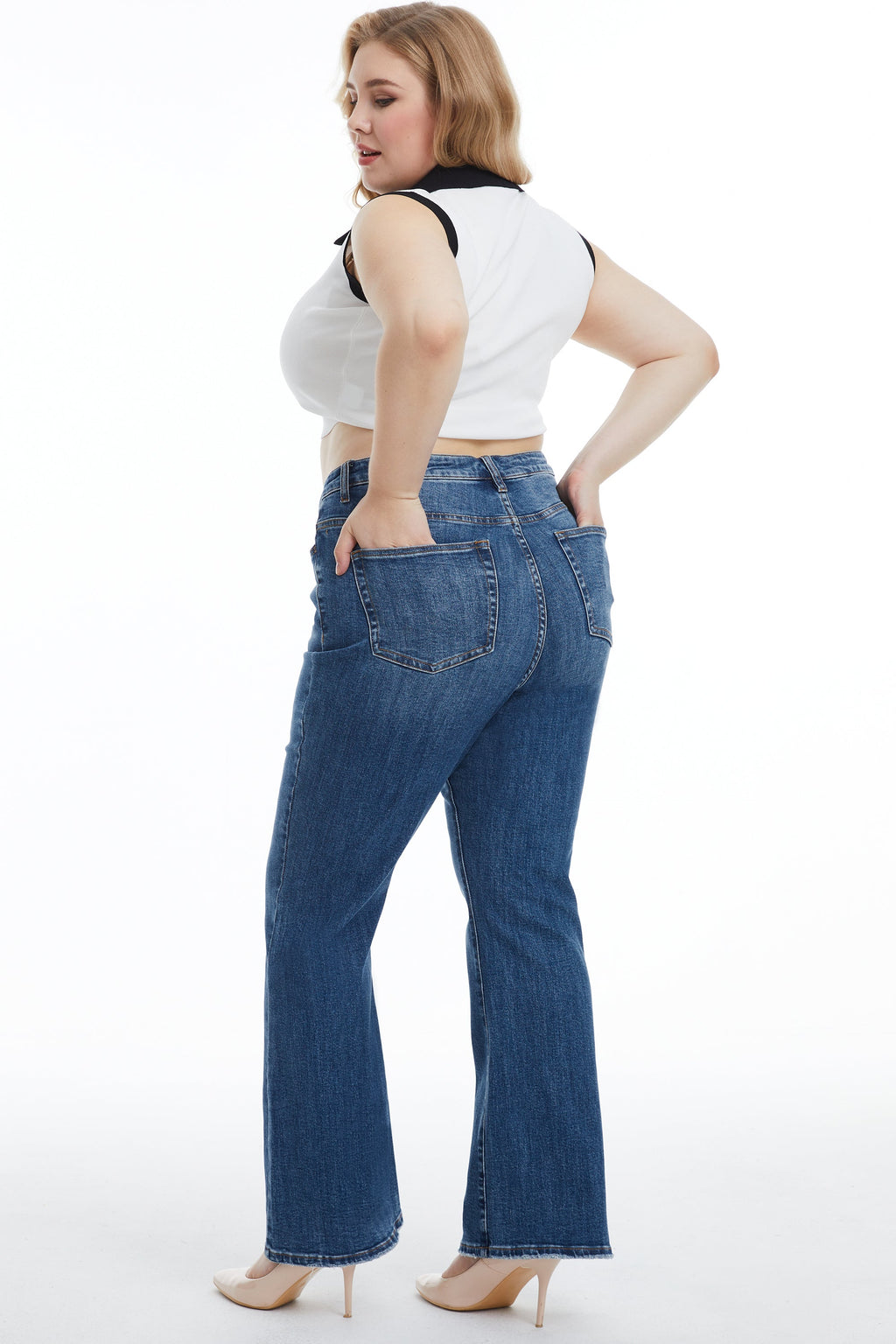 Plus High Rise Bootcut
