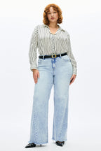 Plus Beth High Rise Wide Leg