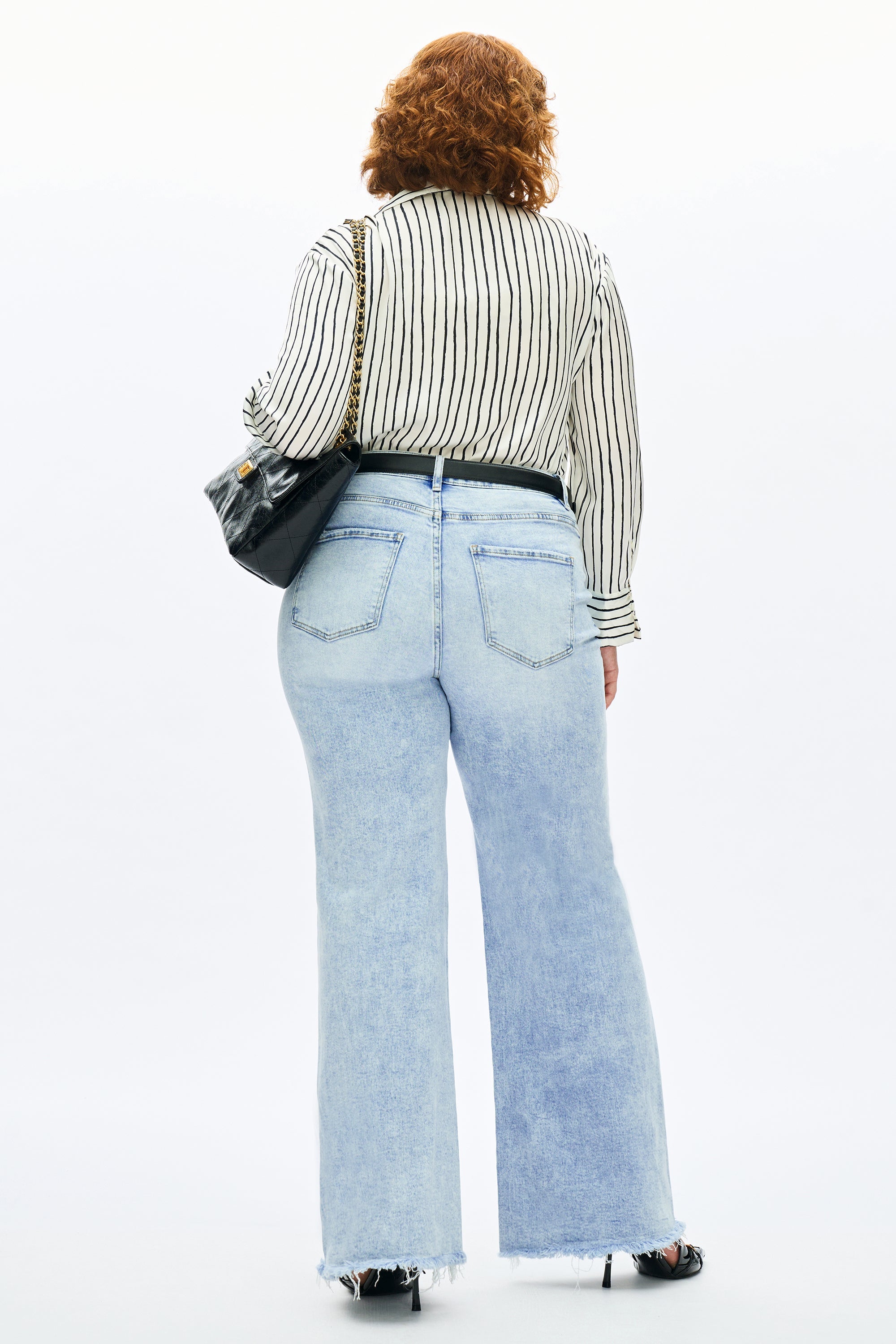 Plus Beth High Rise Wide Leg
