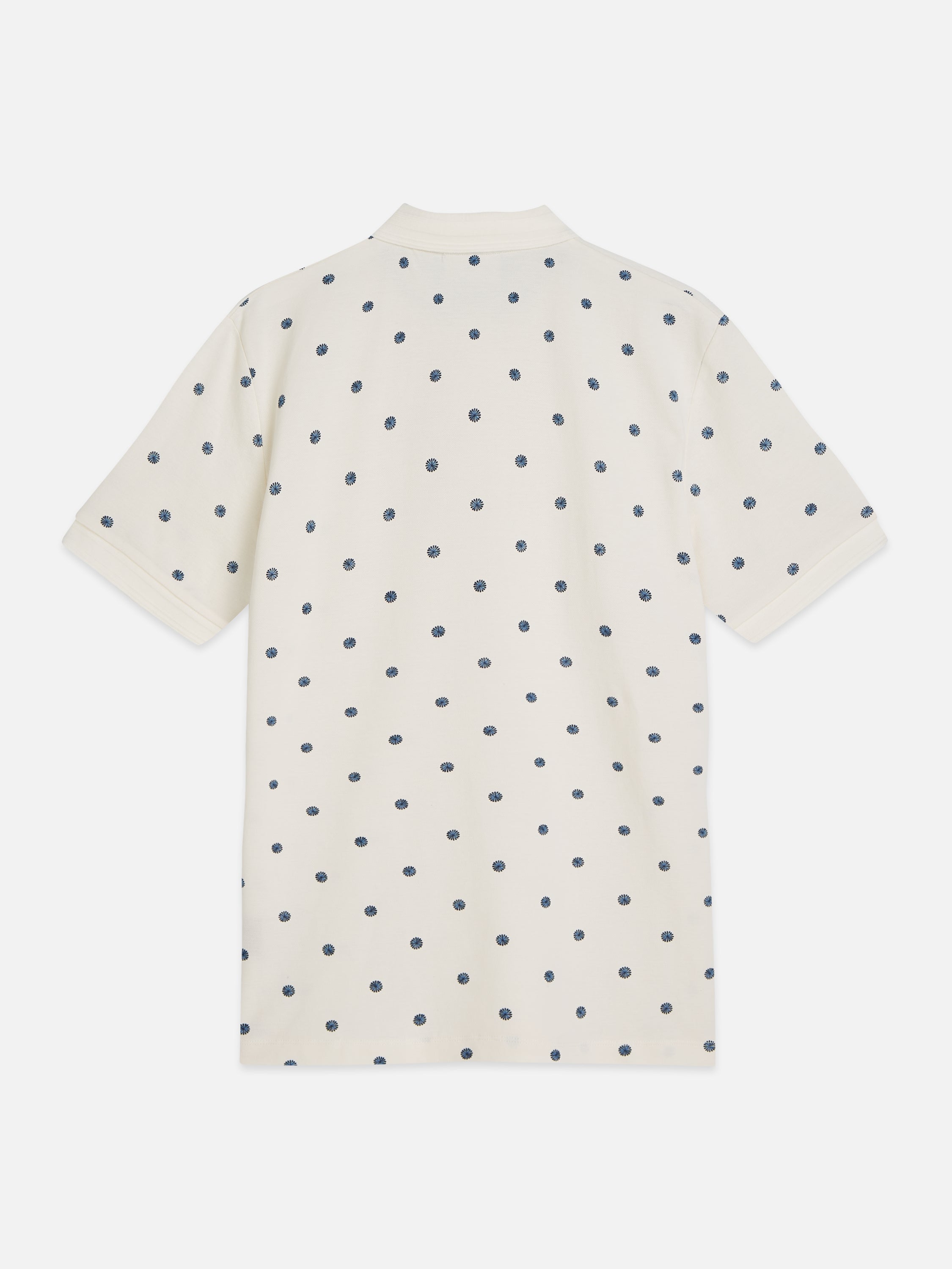 Micro Printed Regular Fit Polo