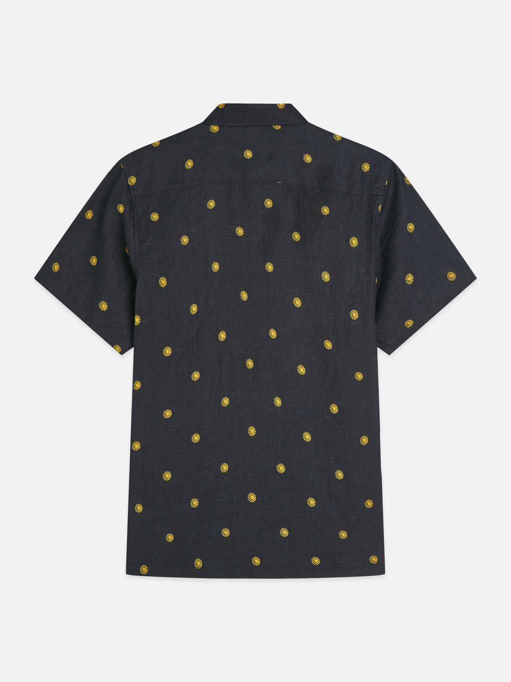 Linen Printed Short Sleeve Shirt
