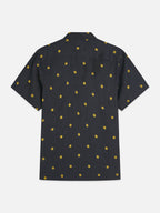 Linen Printed Short Sleeve Shirt