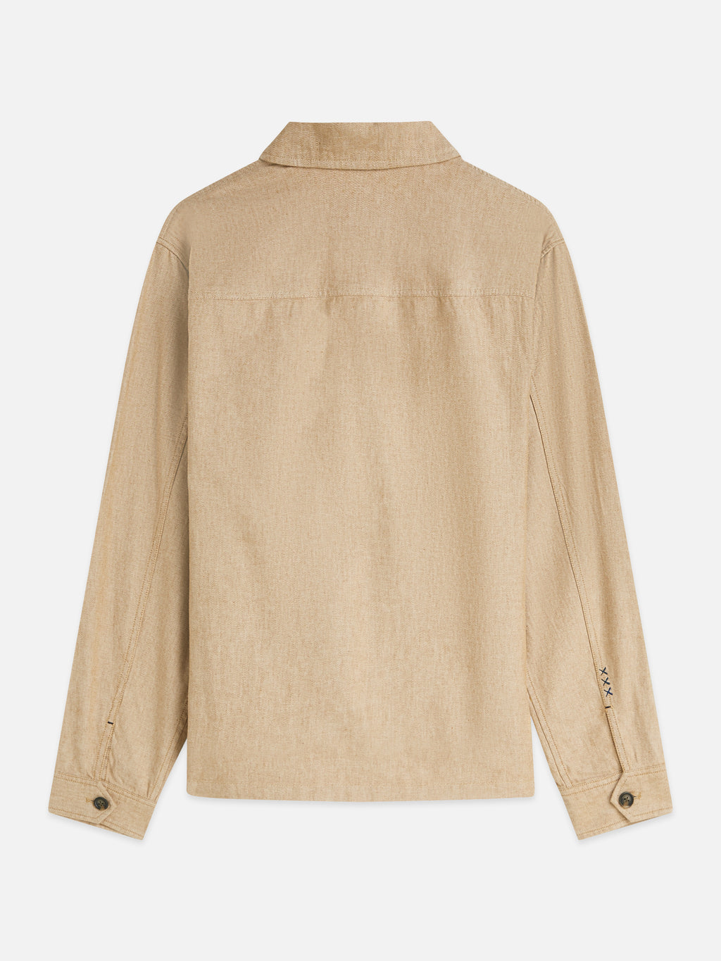 Cotton Linen Twill Worker Jacket