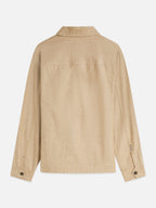 Cotton Linen Twill Worker Jacket