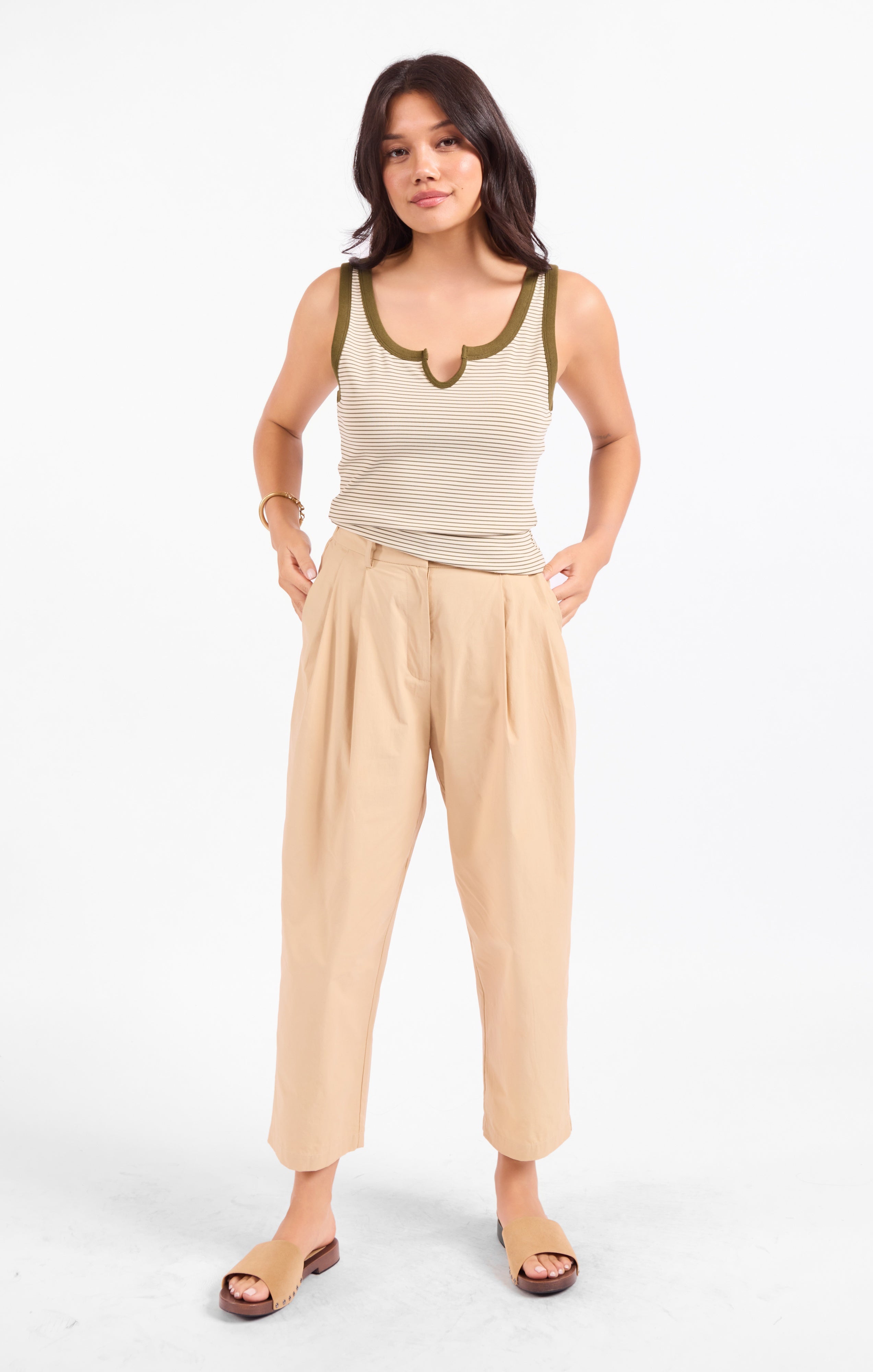 Taxi Lights Stripe Tank