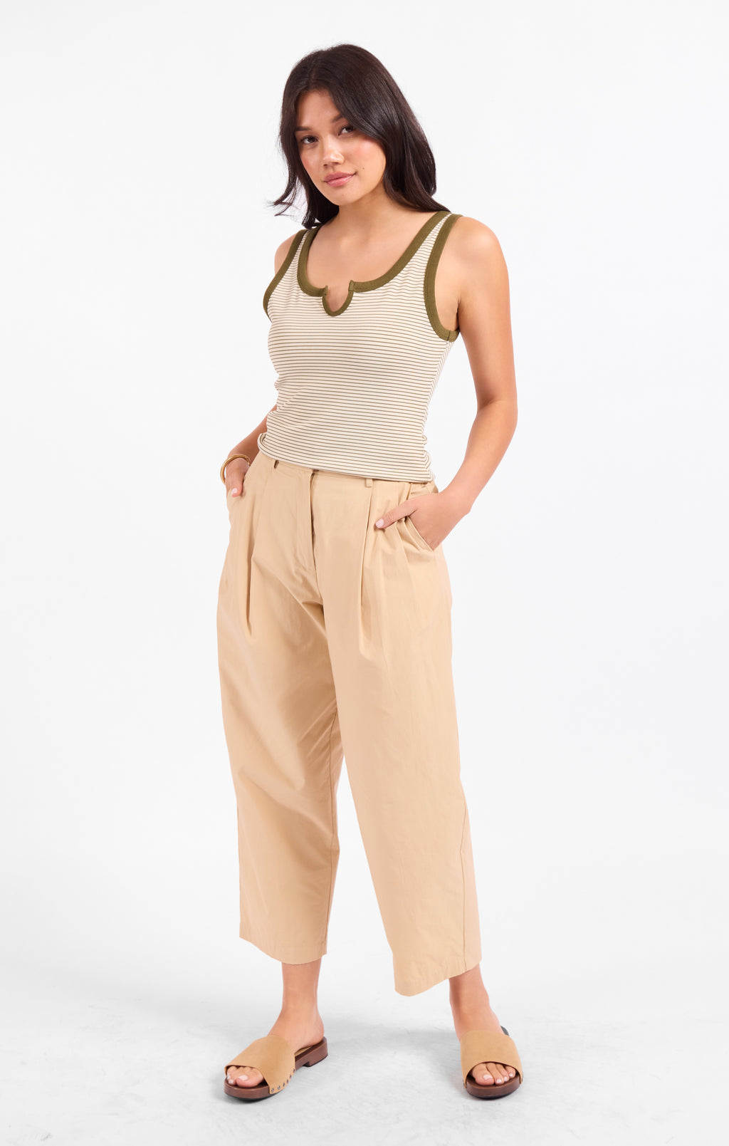 On My Mind Pleated Pants