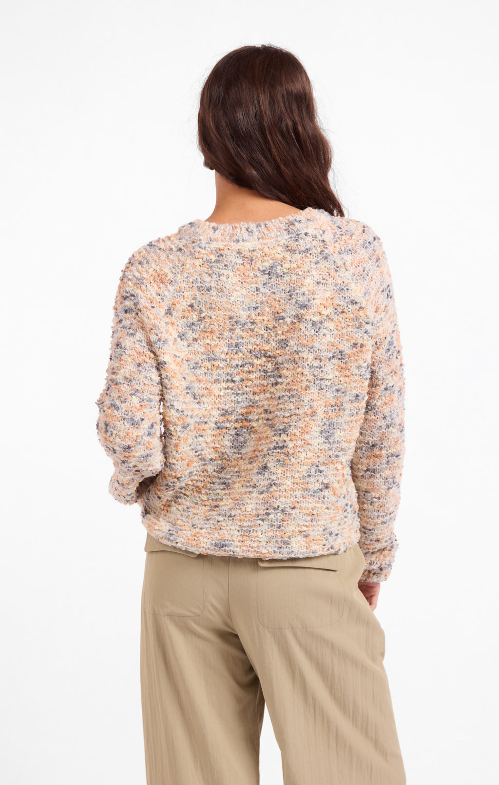 Maisey Multi Color Crewneck Sweater