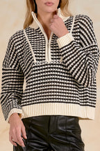 Quarter Zip Sweater