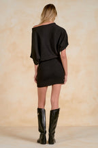 Slouchy Crewneck Dress
