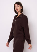 Seanni Soft Knit Half Zip Pullover