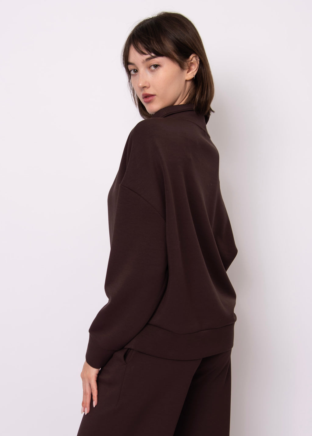 Seanni Soft Knit Half Zip Pullover