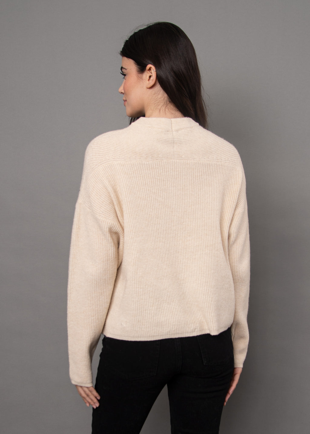 Maheen Long Sleeve Crewneck Pullover