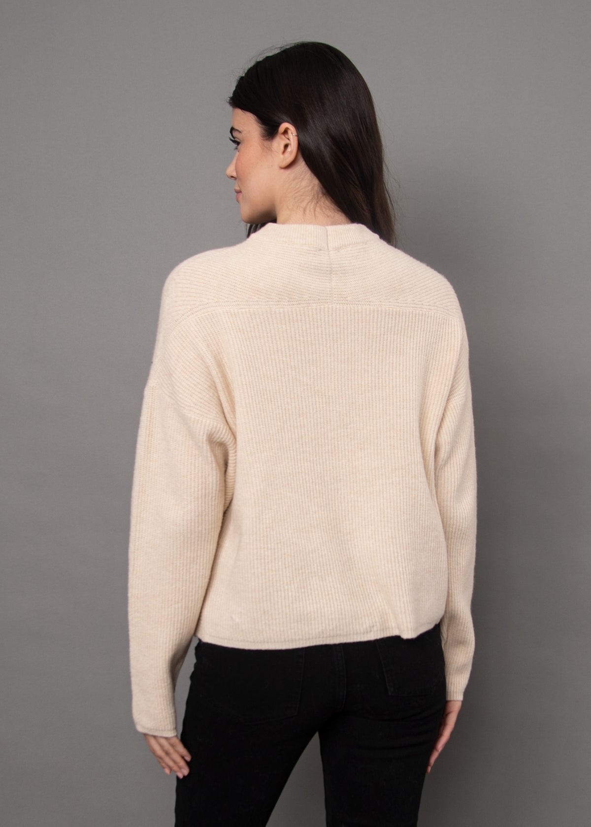 Maheen Long Sleeve Crewneck Pullover