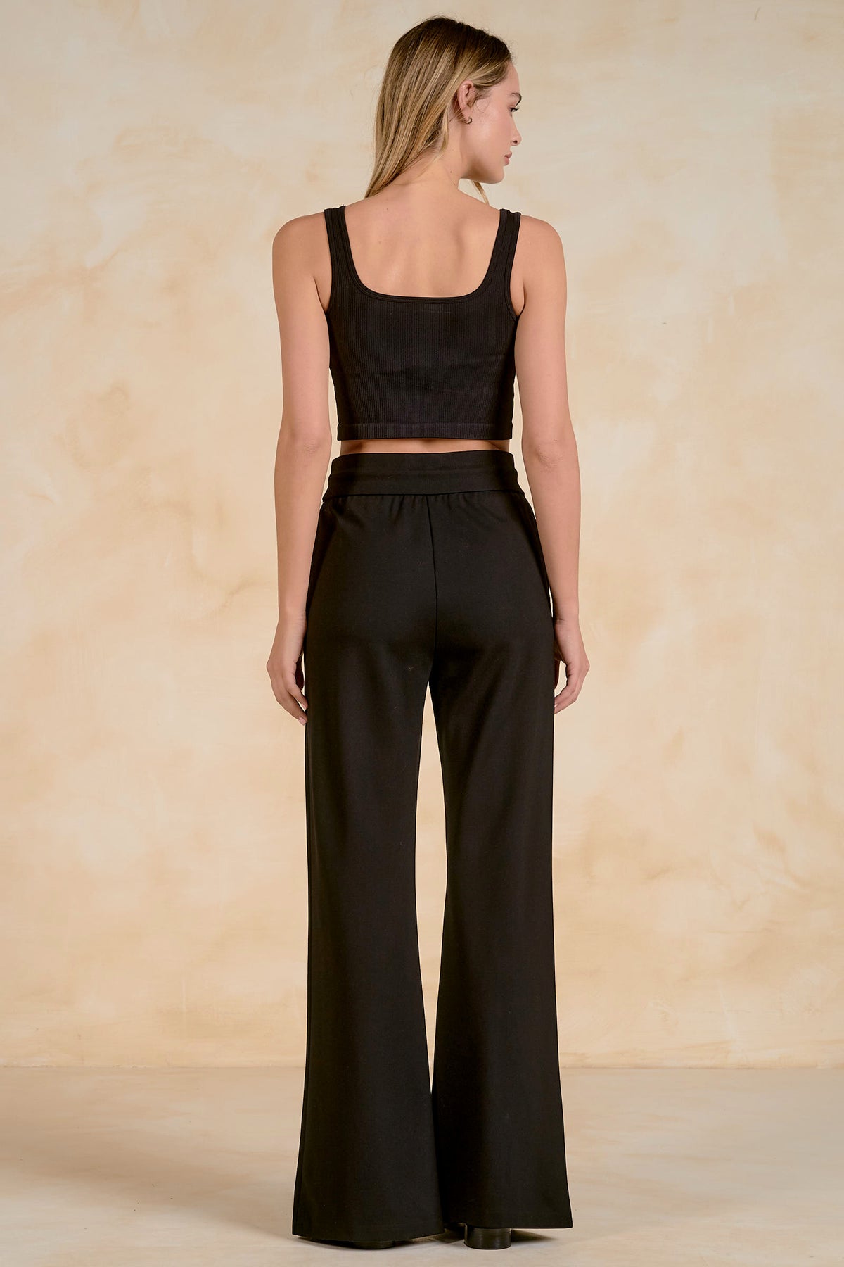 Drawstring Pant With Seam