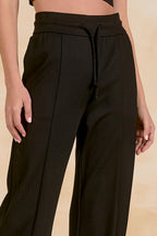 Drawstring Pant With Seam