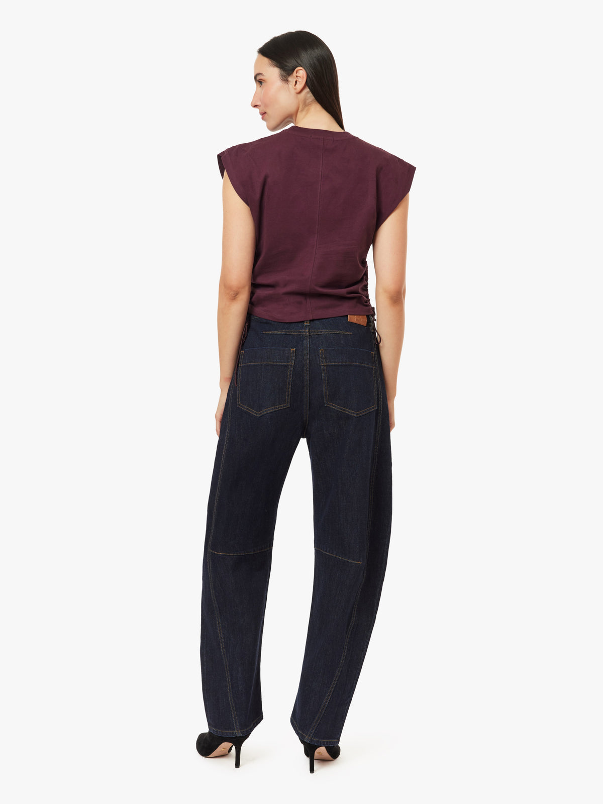 Harper Cropped Barrel-Rinse