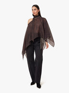 Printed Scarf Top