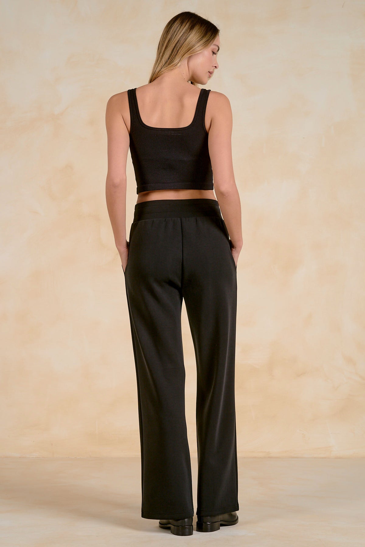 Black Pull-On Pant
