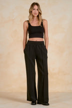 Black Pull-On Pant