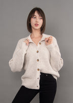 Amaryllis Button Front Cardigan