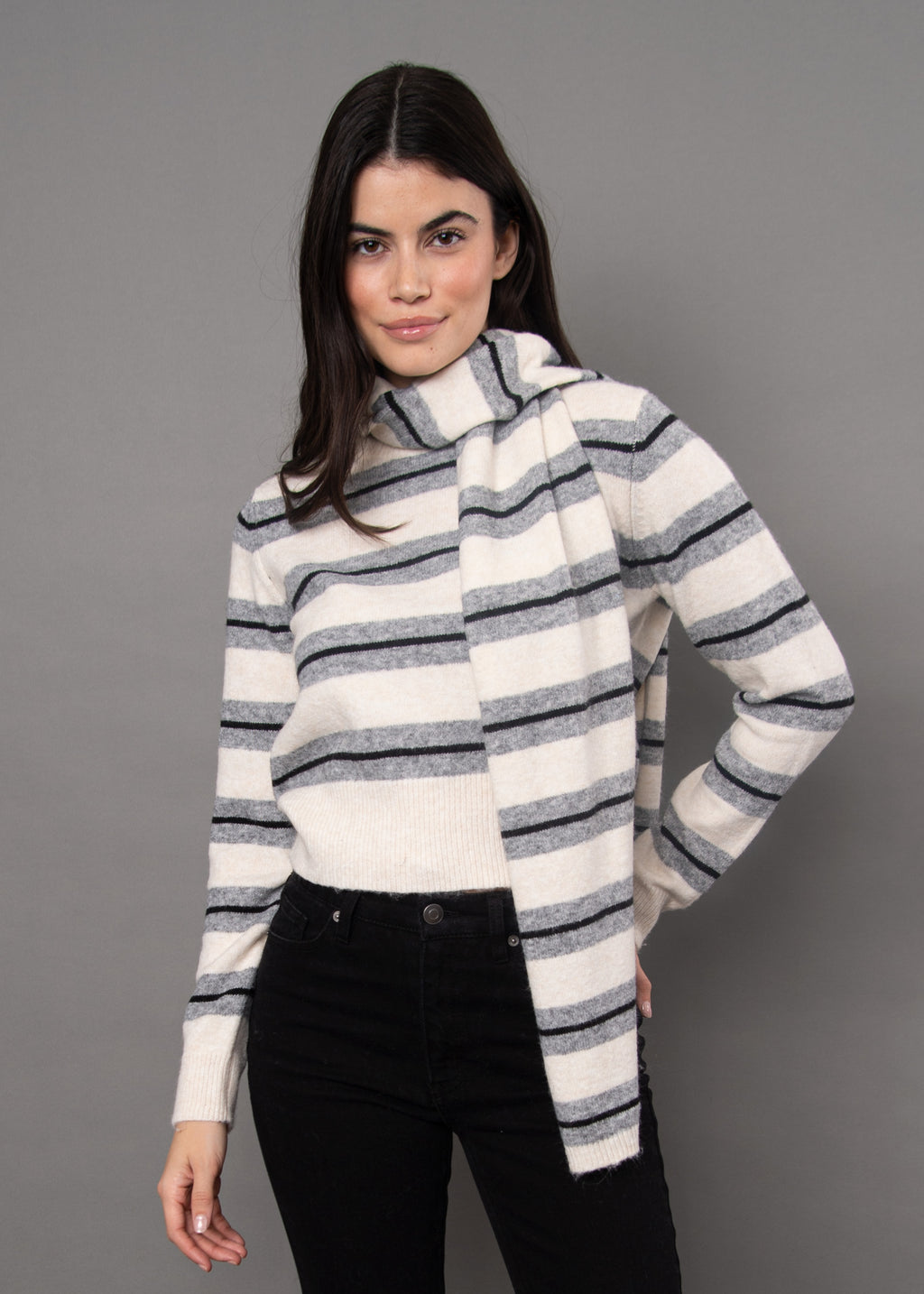 Kaya Stripe Pull-Over