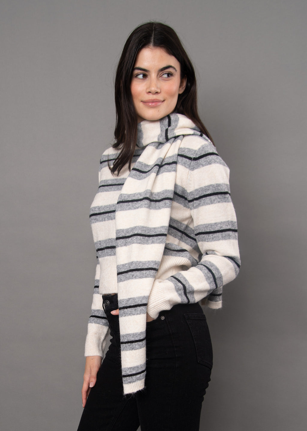 Kaya Stripe Pull-Over