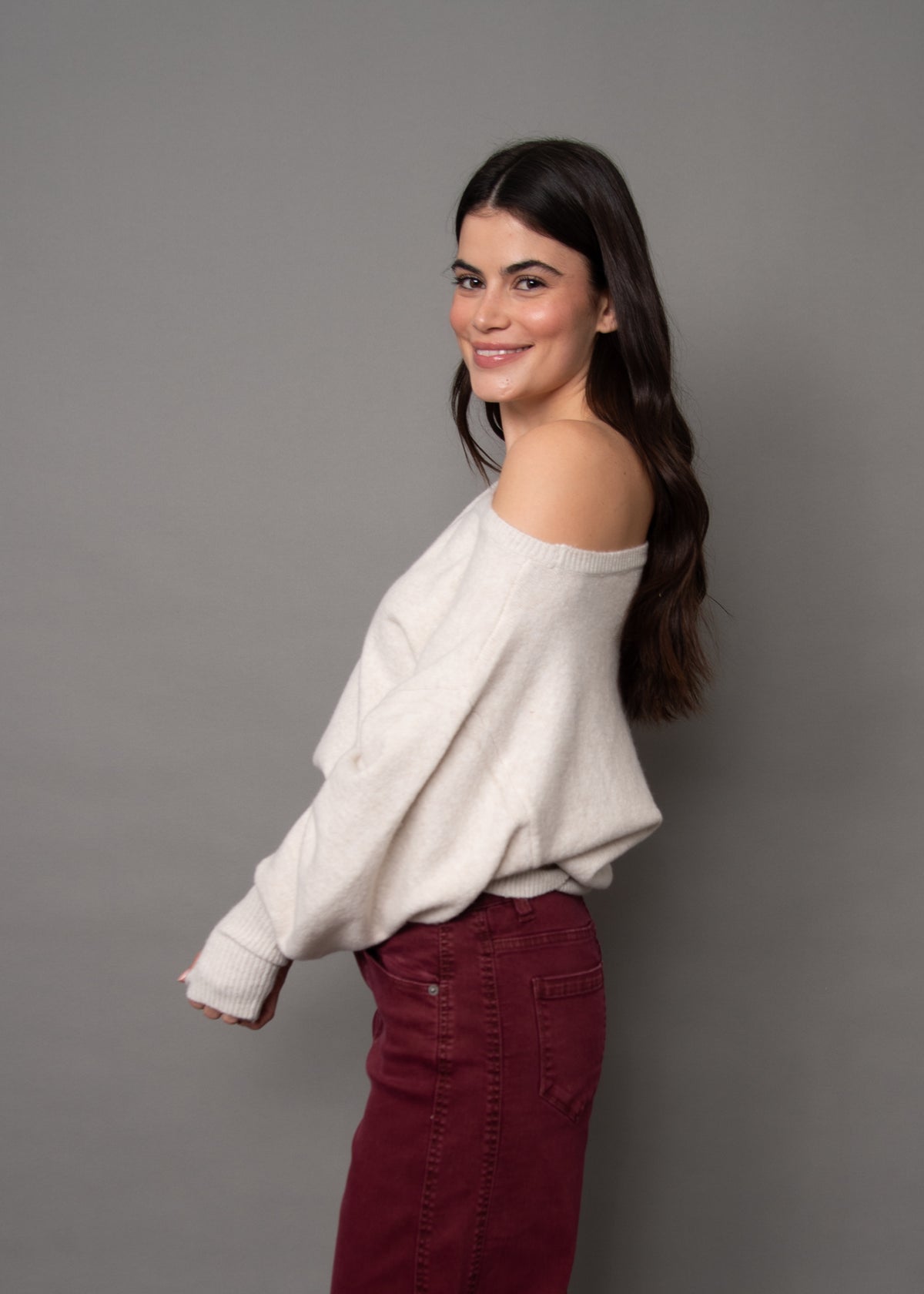 Nilamani Boatneck Pull-Over Sweater