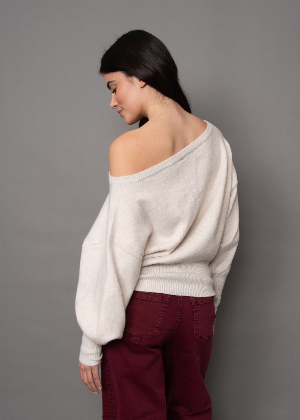 Nilamani Boatneck Pull-Over Sweater