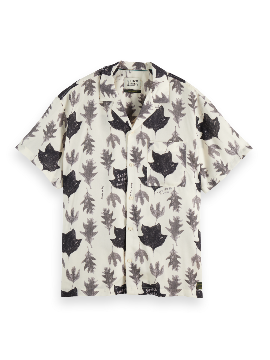 Short Sleeved Tencel Aop Shirt