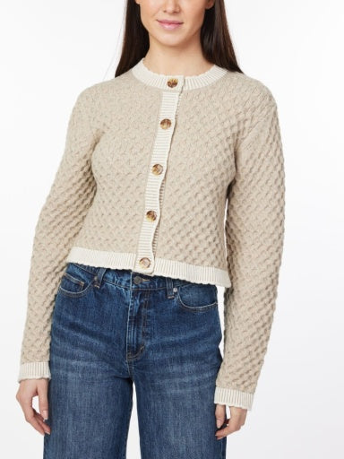 V-Neck Short Cardigan