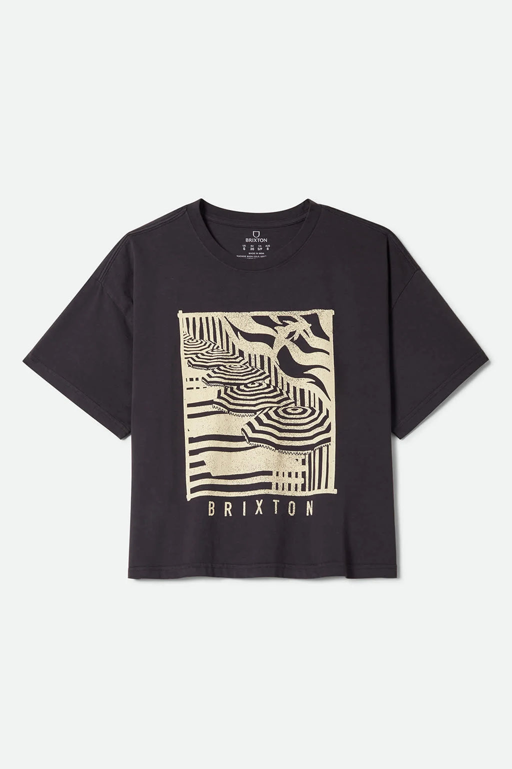 Poolside Boxy Crew T-Shirt